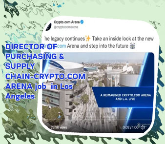 Cryptocom arena jobs